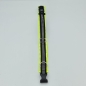 Preview: Halsband Safety - schwarz, Neongelb, reflektierend und fluoreszierend!